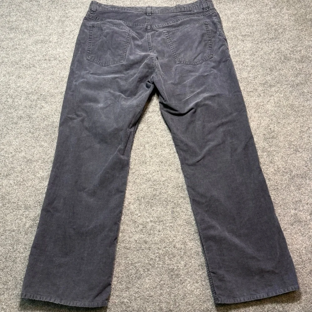 BANANA REPUBLIC Straight Leg Corduroy Pants Mens 36x30 Navy Cotton Trousers